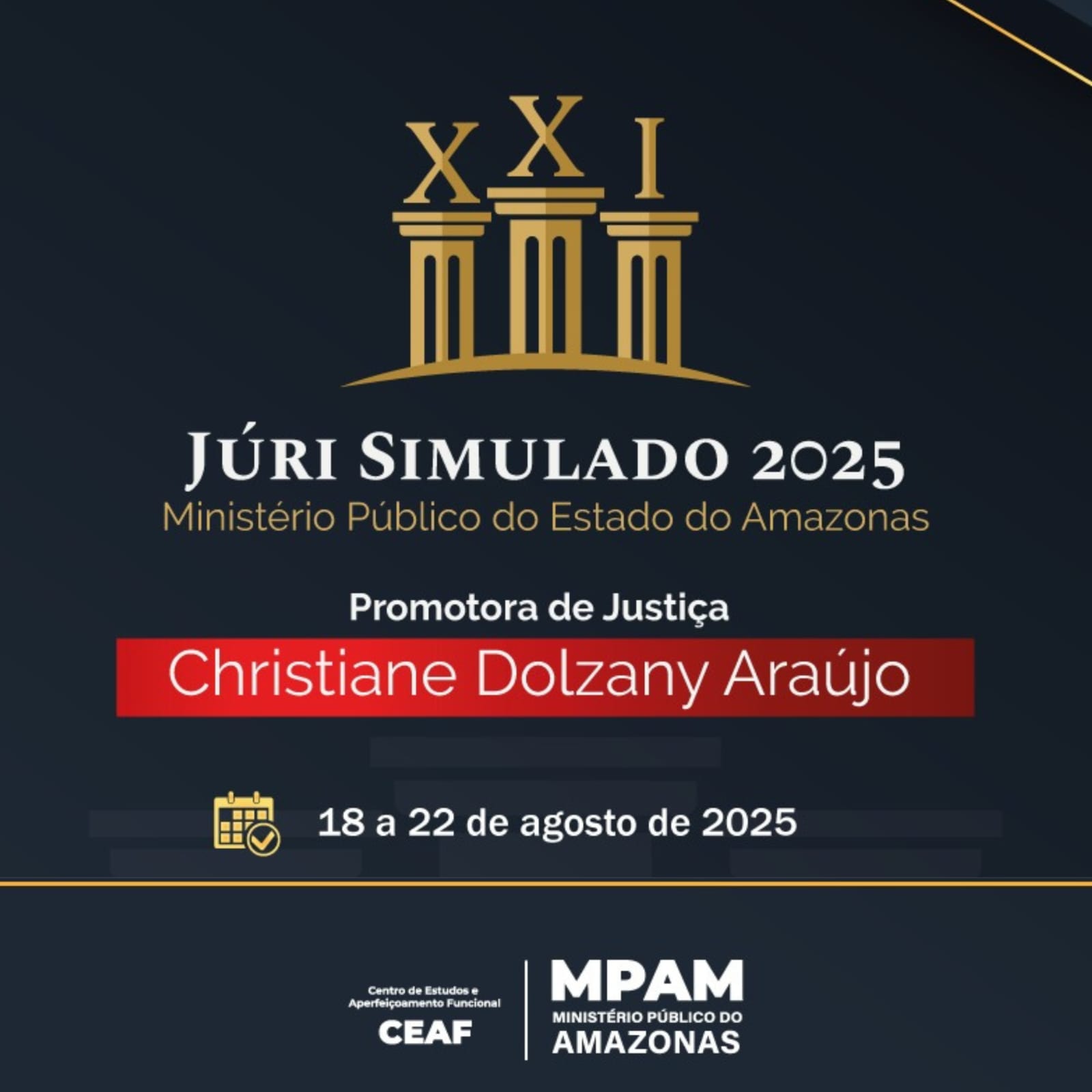 XXI Júri Simulado MPAM
