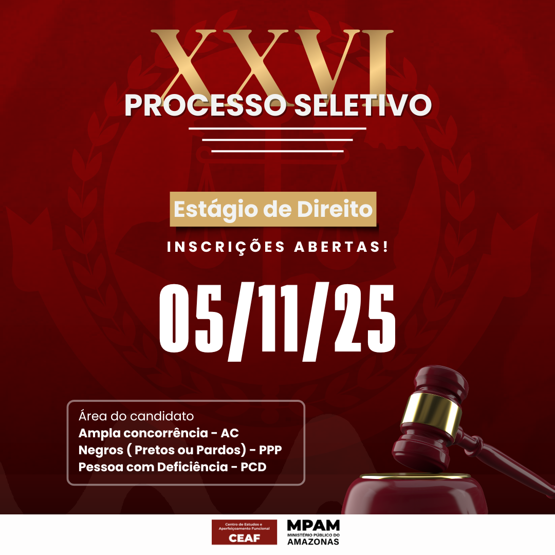 XXVI Exame de Seleção para Estagiário de Direito