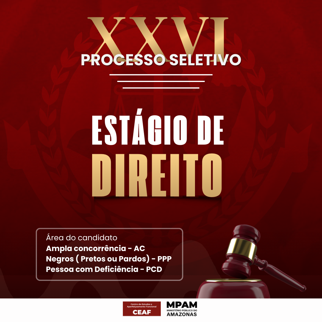 XXVI Exame de Seleção para Estagiário de Direito